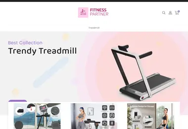 Screenshot of fitnesspartner.ge