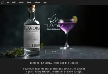 Screenshot of flavora.ge