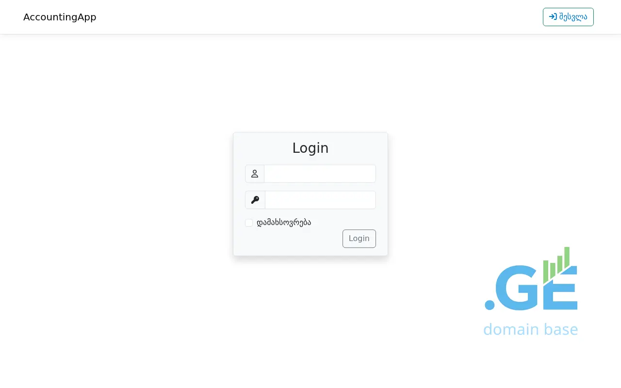 Screenshot of the site fleet.ge