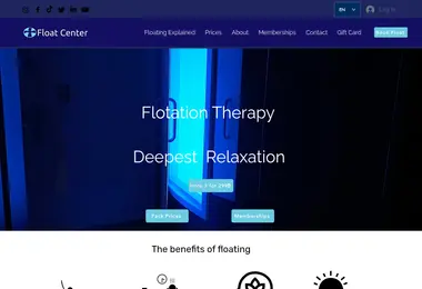 Screenshot of floatcenter.ge