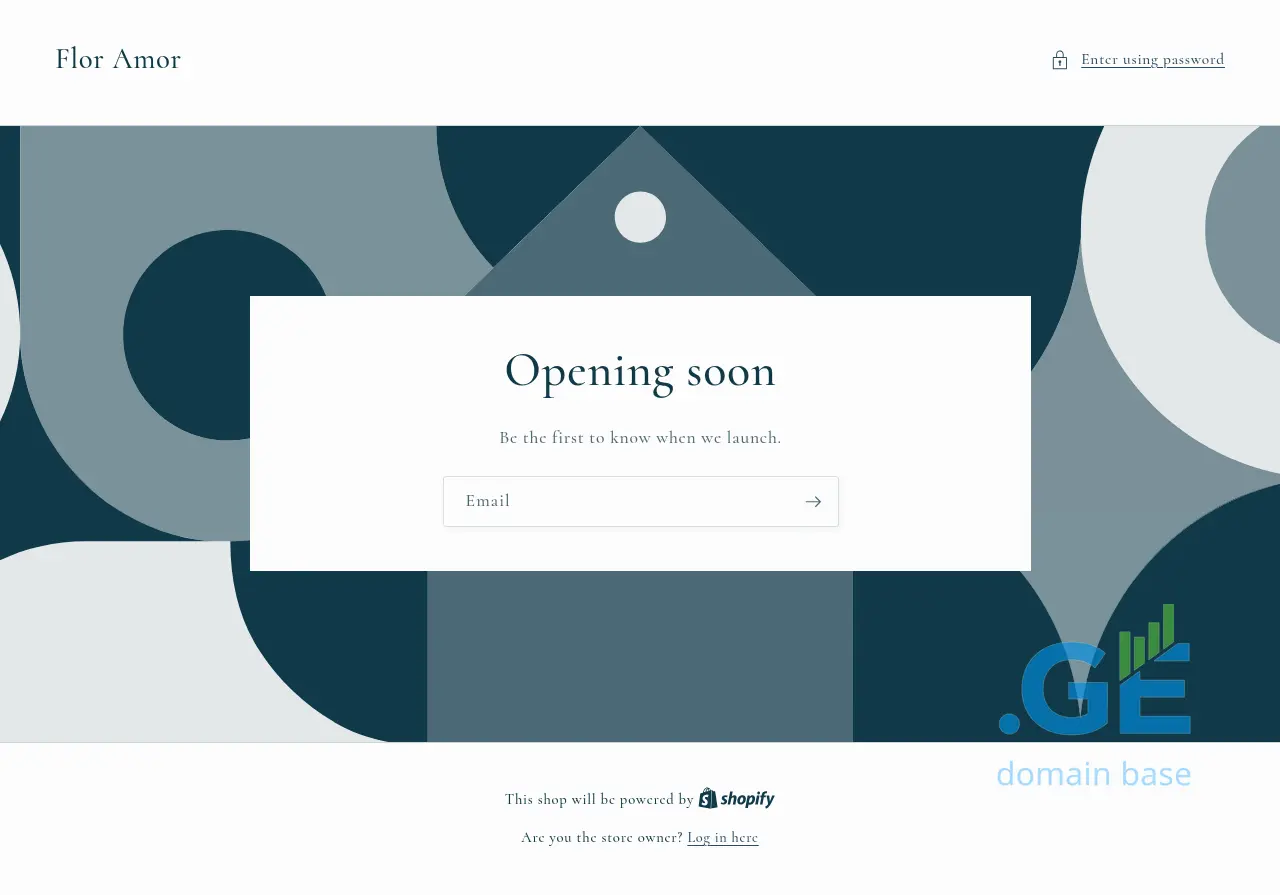 Screenshot of the site floramor.ge