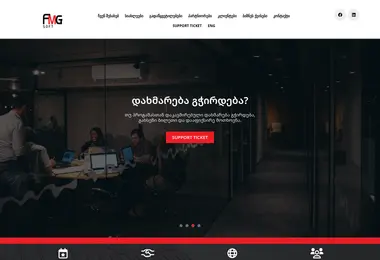 Screenshot of fmgsoft.ge