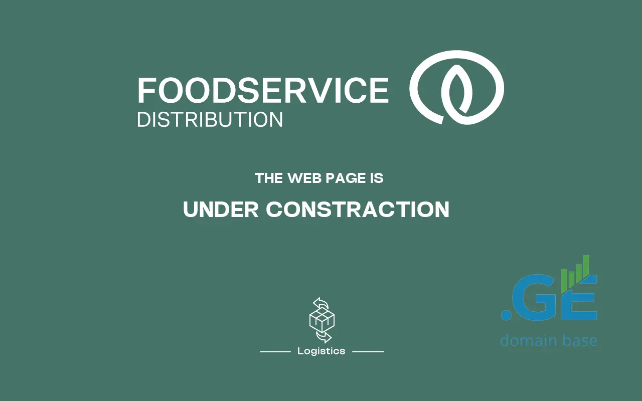 Screenshot of the site foodservice.ge
