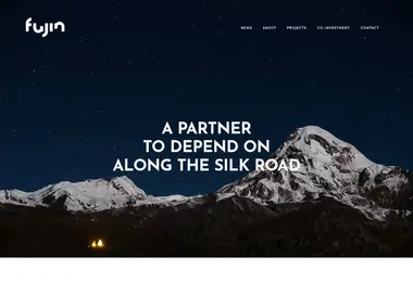 Screenshot of fujin.ge