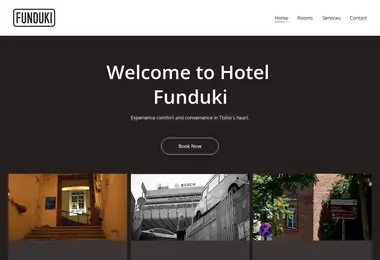 Screenshot of funduki.ge