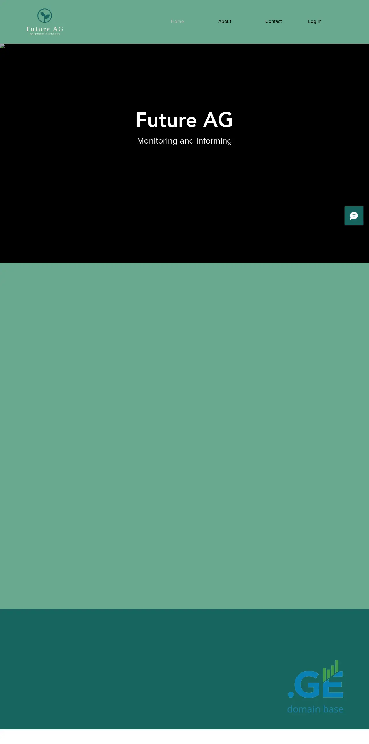 Screenshot of the site futureag.ge