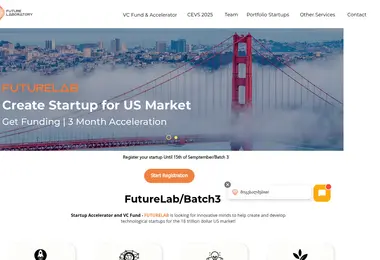 Screenshot of futurelab.ge
