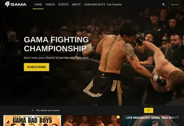 Screenshot of gamatv.ge