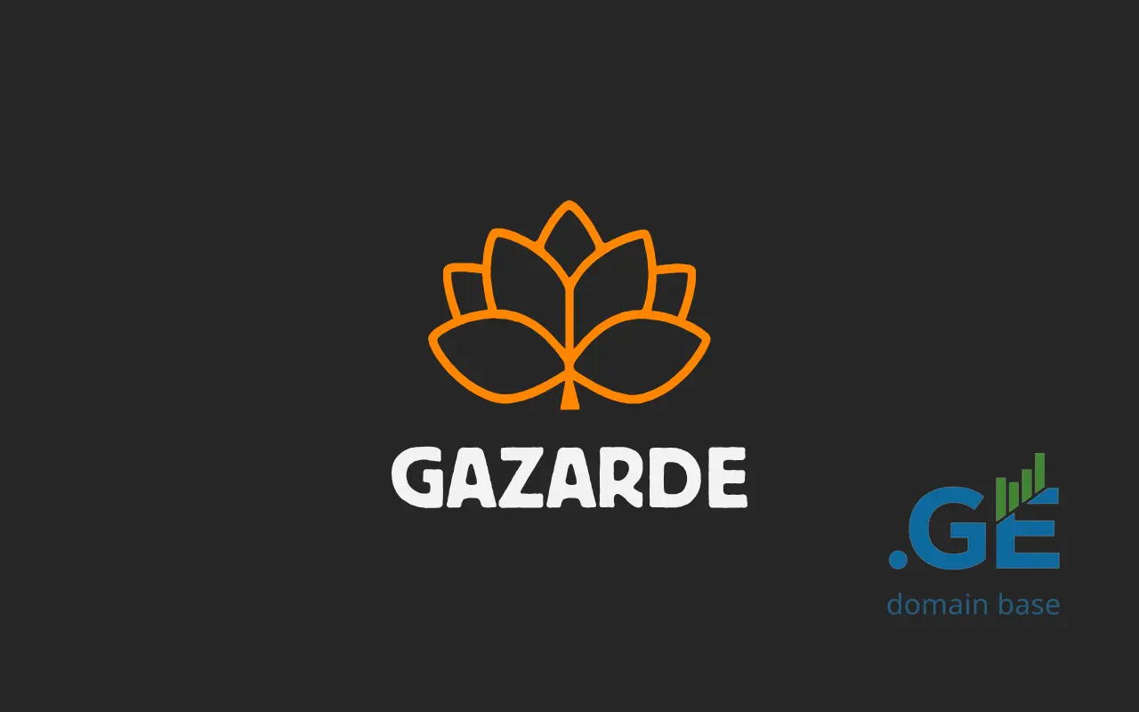 Screenshot of the site gazarde.ge