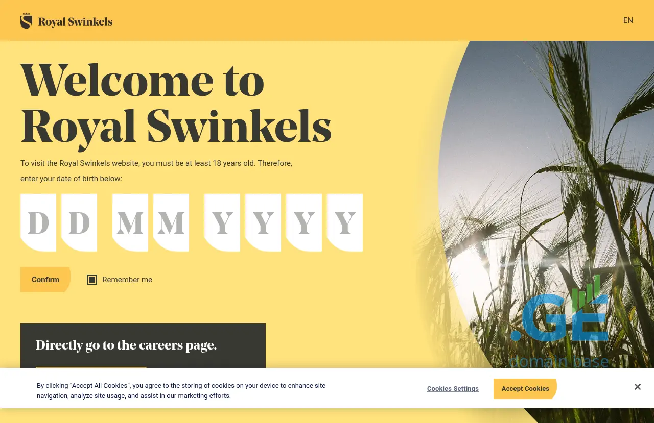 Screenshot of the site gbbg.ge