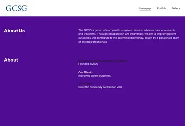 Screenshot of gcsg.ge