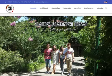 Screenshot of gdz.ge