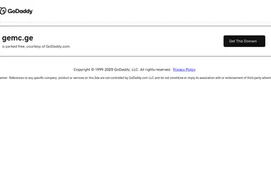 Screenshot of gemc.ge