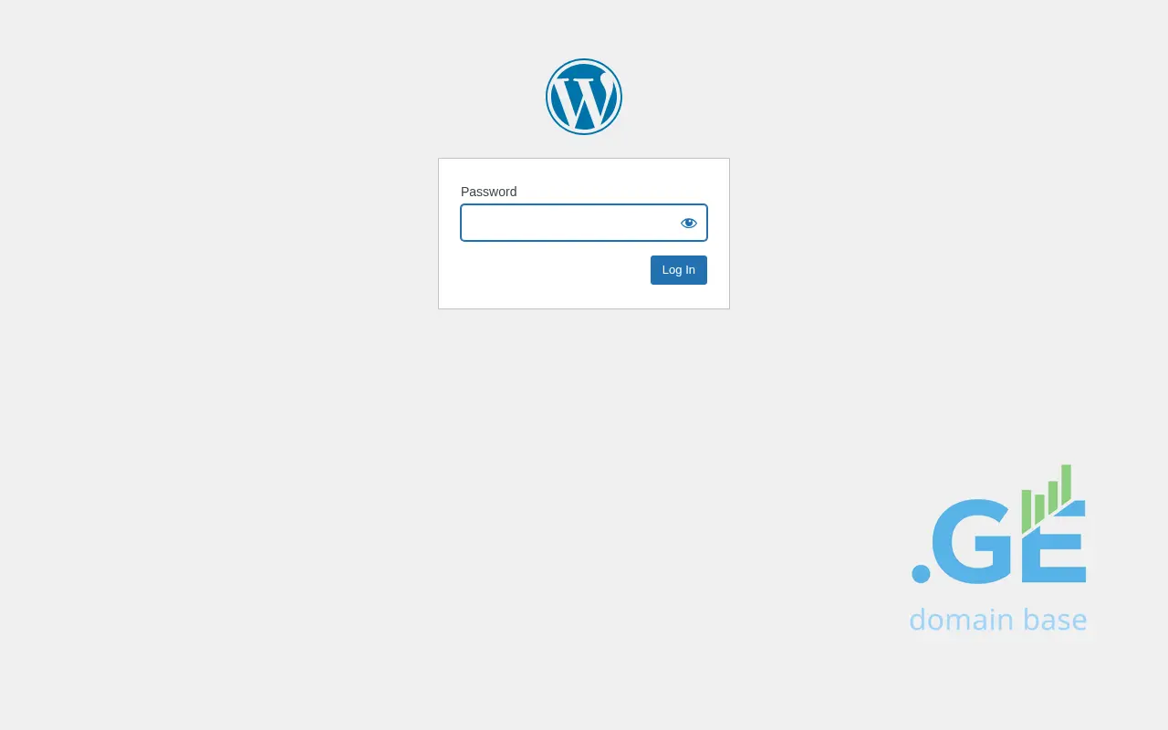 Screenshot of the site geoadmin.ge