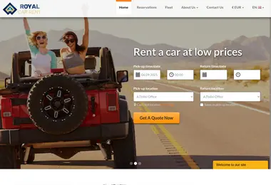 Screenshot of geocarrent.ge