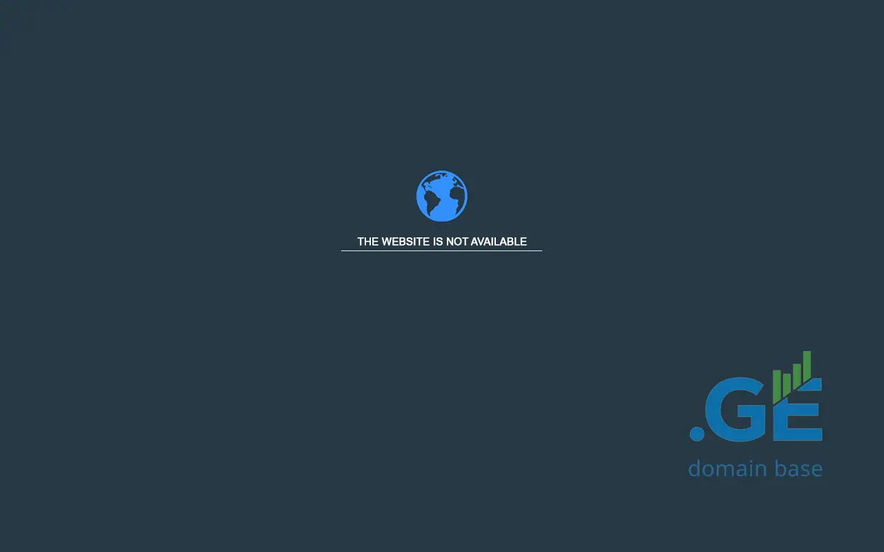 Screenshot of the site geodistribution.ge