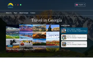 Screenshot of georest.ge