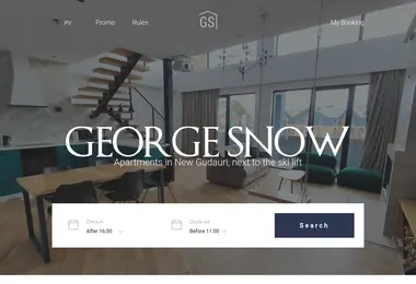 Screenshot of georgesnow.ge