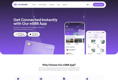 Screenshot of georoam.ge