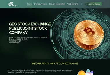 Screenshot of gese.ge