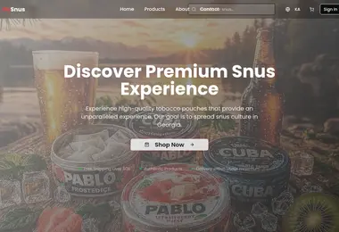 Screenshot of gesnus.ge