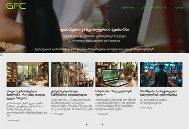 Screenshot of gfcc.ge
