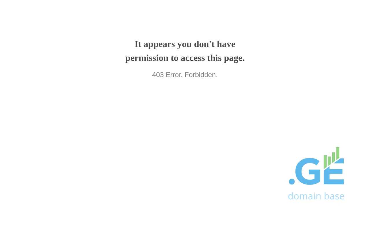 Screenshot of the site gfg.com.ge