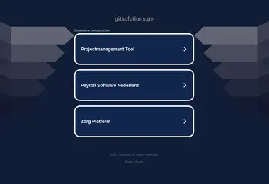 Screenshot of gitsolutions.ge