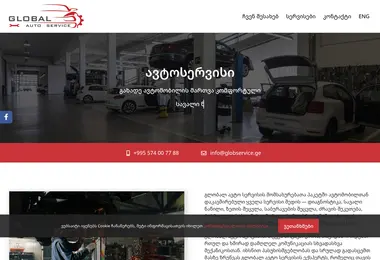 Screenshot of globservice.ge