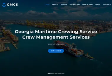 Screenshot of gmcs.ge