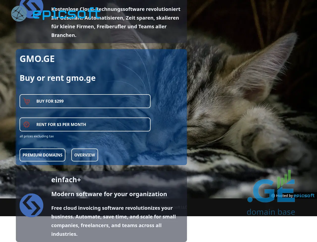 Screenshot of the site gmo.ge