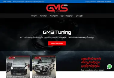 Screenshot of gmstuning.ge