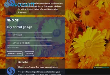 Screenshot of gno.ge