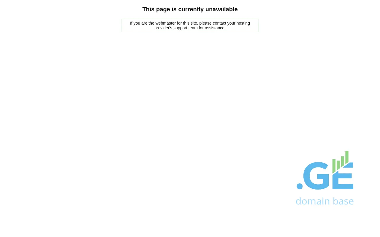Screenshot of the site goldpa.ge