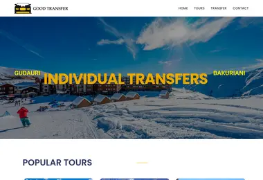 Screenshot of goodtransfer.ge
