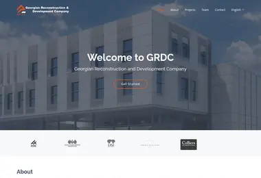 Screenshot of grdc.ge
