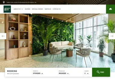 Screenshot of greensideapart.ge