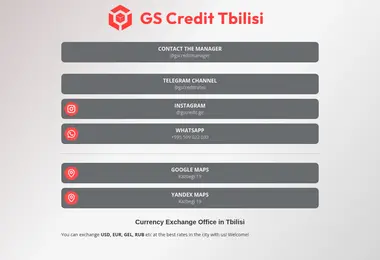 Screenshot of gscredit.ge
