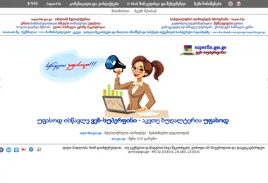 Screenshot of gss.ge
