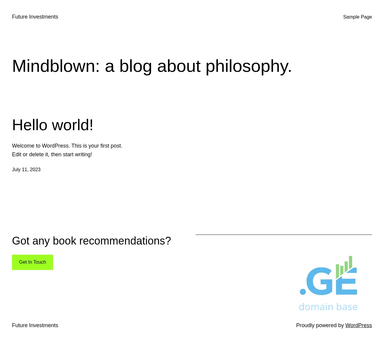 Screenshot of the site gstgroup.ge