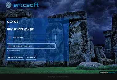 Screenshot of gsx.ge