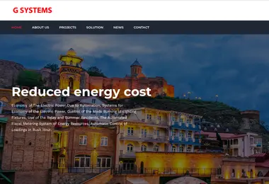 Screenshot of gsystems.ge