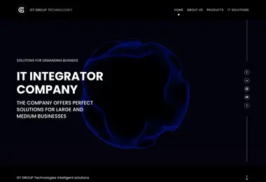 Screenshot of gtgroupe.ge