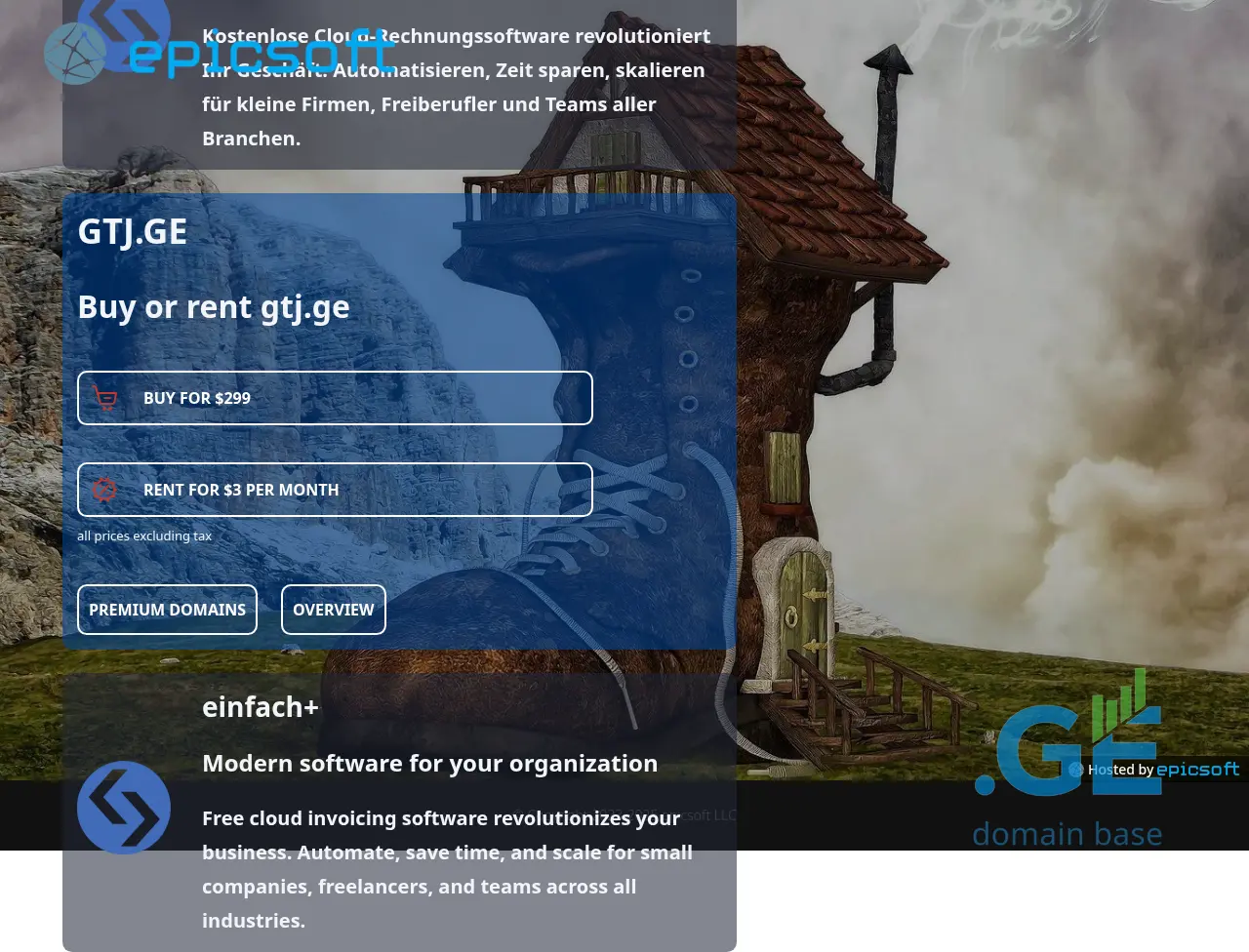 Screenshot of the site gtj.ge