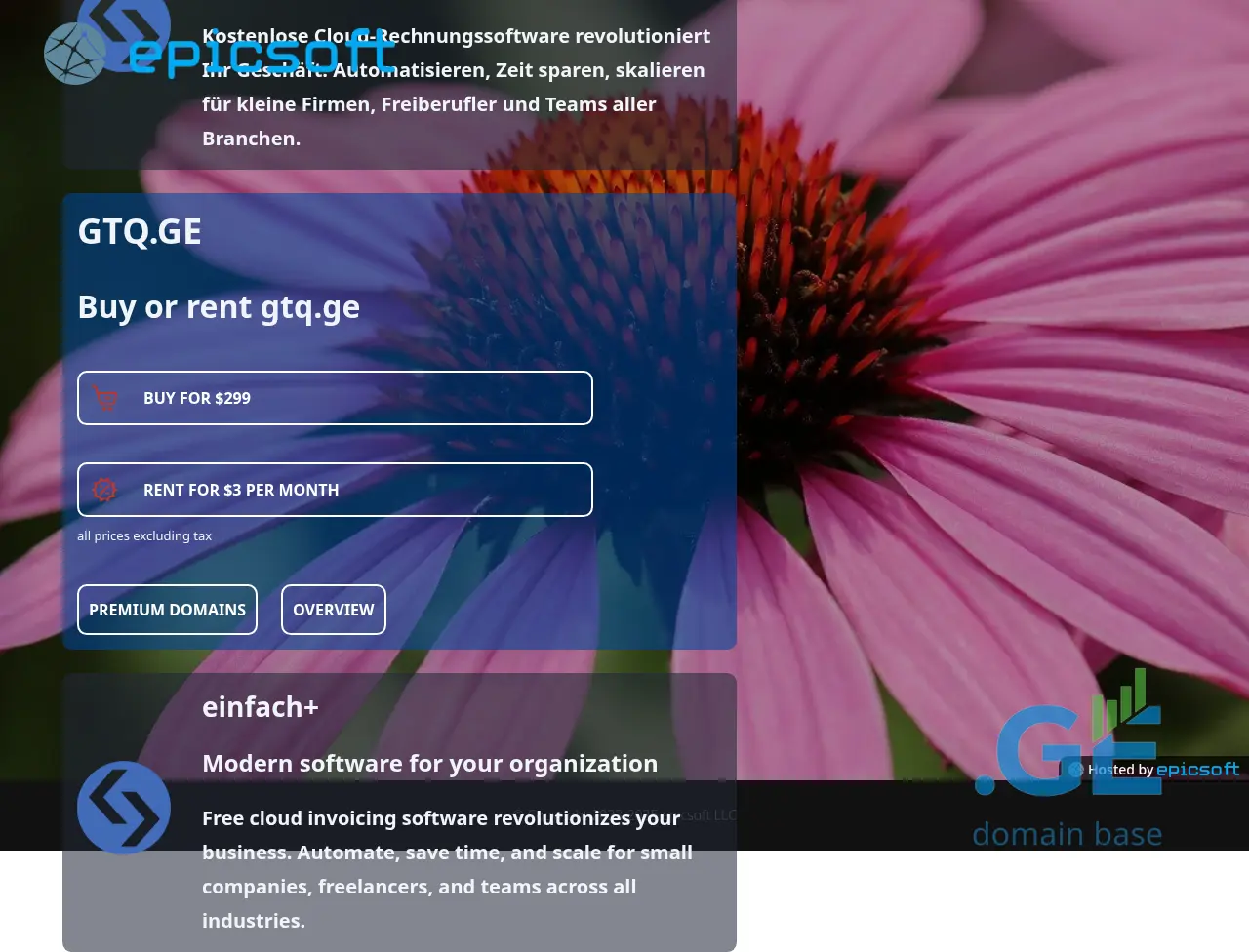 Screenshot of the site gtq.ge