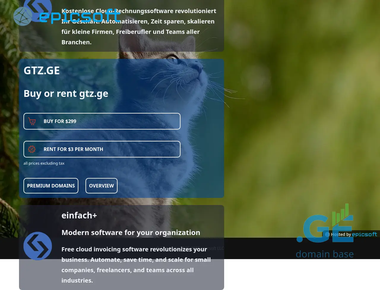 Screenshot of the site gtz.ge