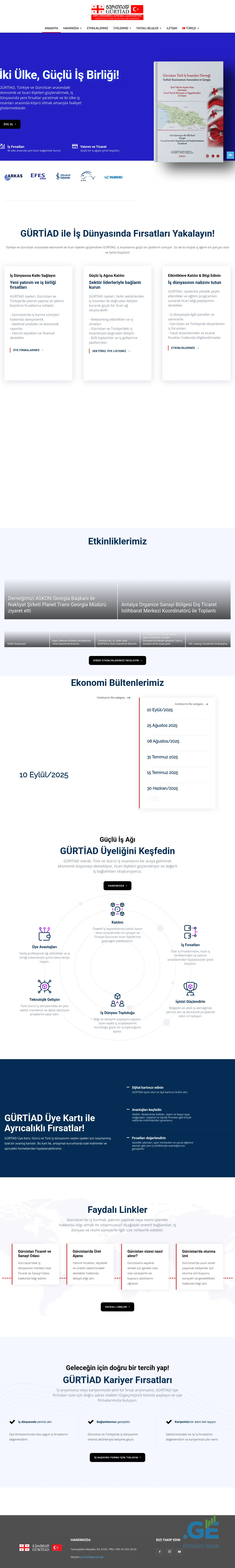 Screenshot of the site gurtiad.ge