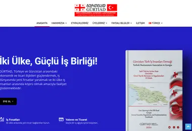 Screenshot of gurtiad.ge