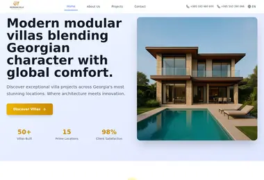 Screenshot of gvsc.ge