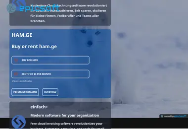 Screenshot of ham.ge